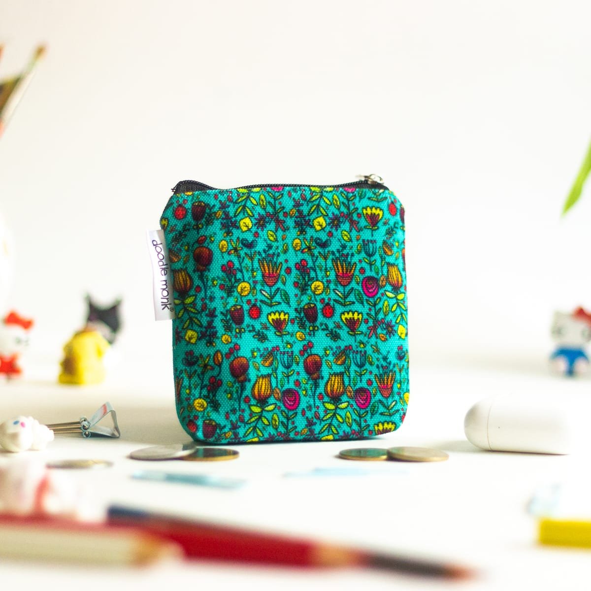 FLORAL - Mini Pouch Bags