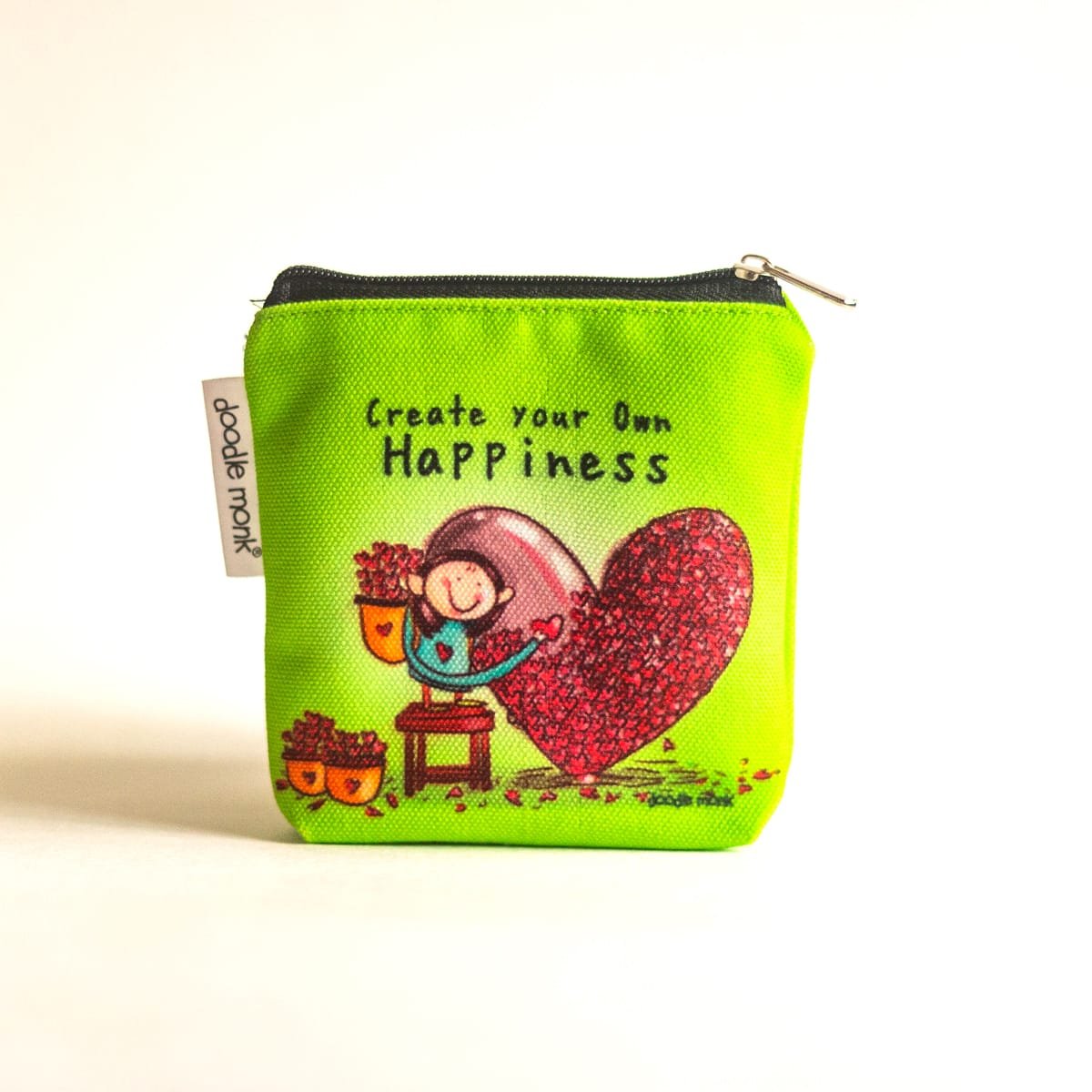 Create Your Own Happiness Mini Pouch Bags