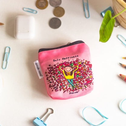 ONLY HAPPINESS - Mini Pouch Bags