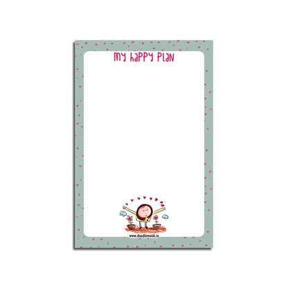 My Happy Plan - Tabletop 6"X4" Reusable Planner