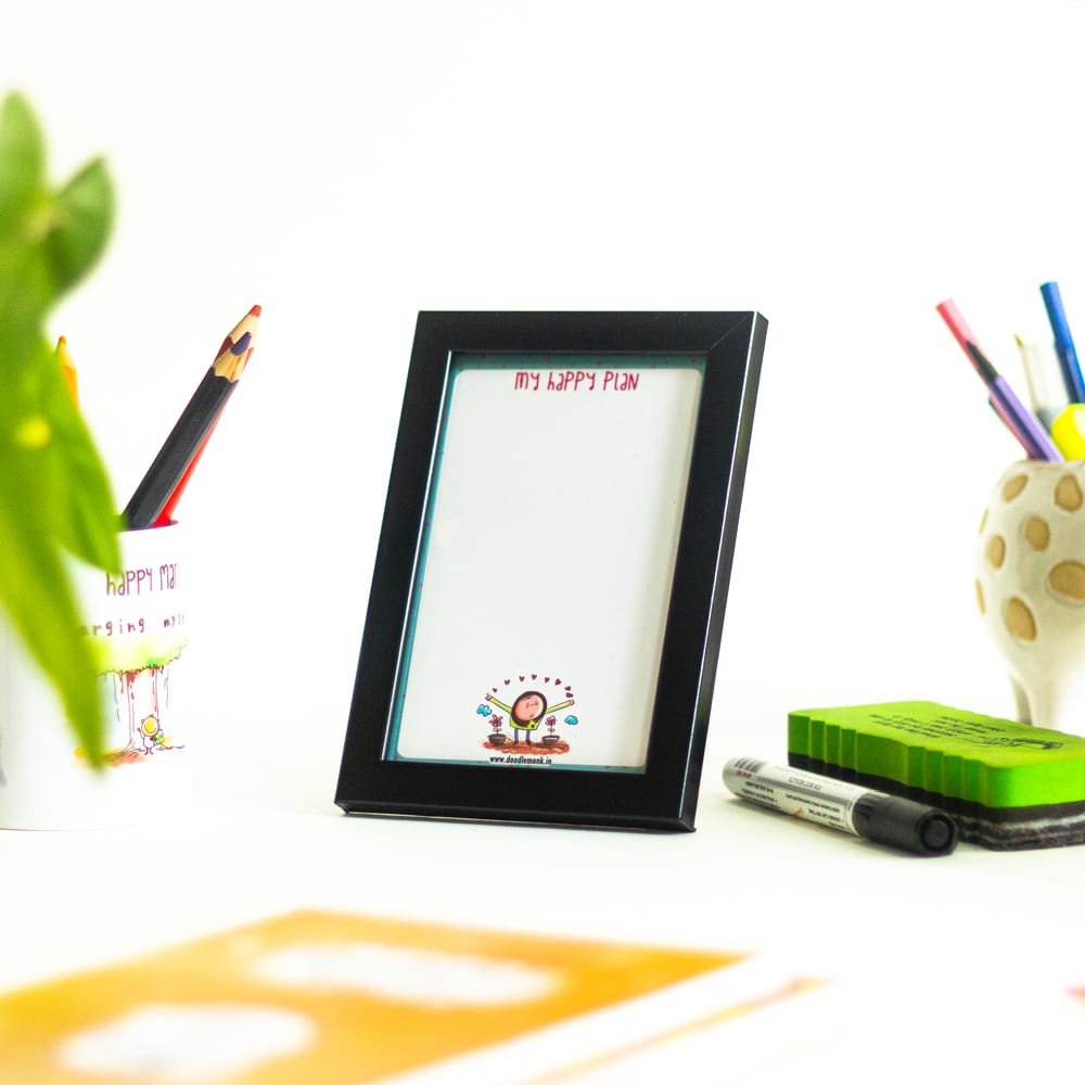 My Happy Plan - Tabletop 6"X4" Reusable Planner