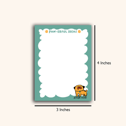 Pawerful Ideas - Cute Mini Notepad