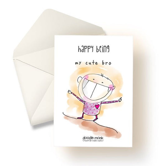 My cute brother - Post Card