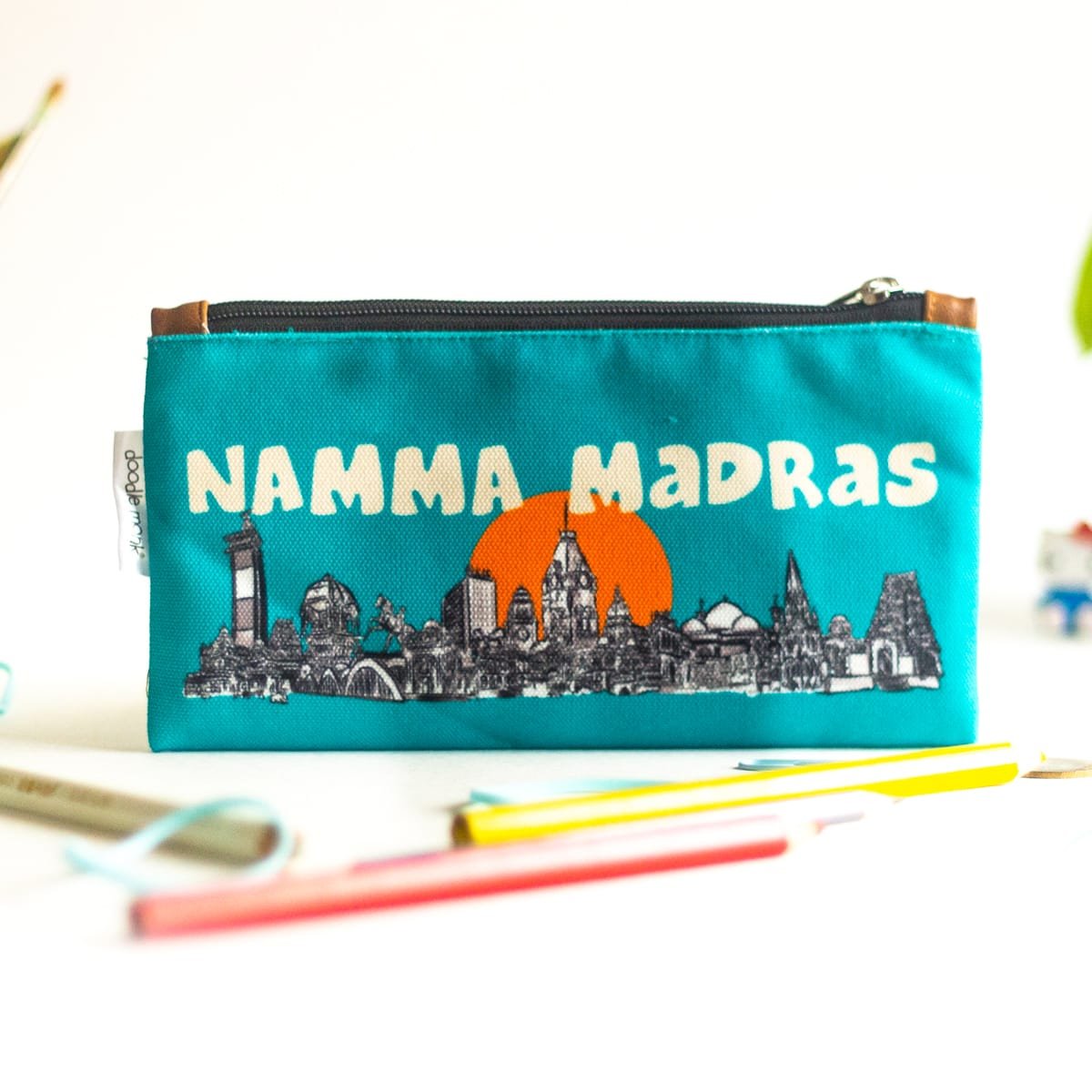 Namma Madras Pencil Pouch