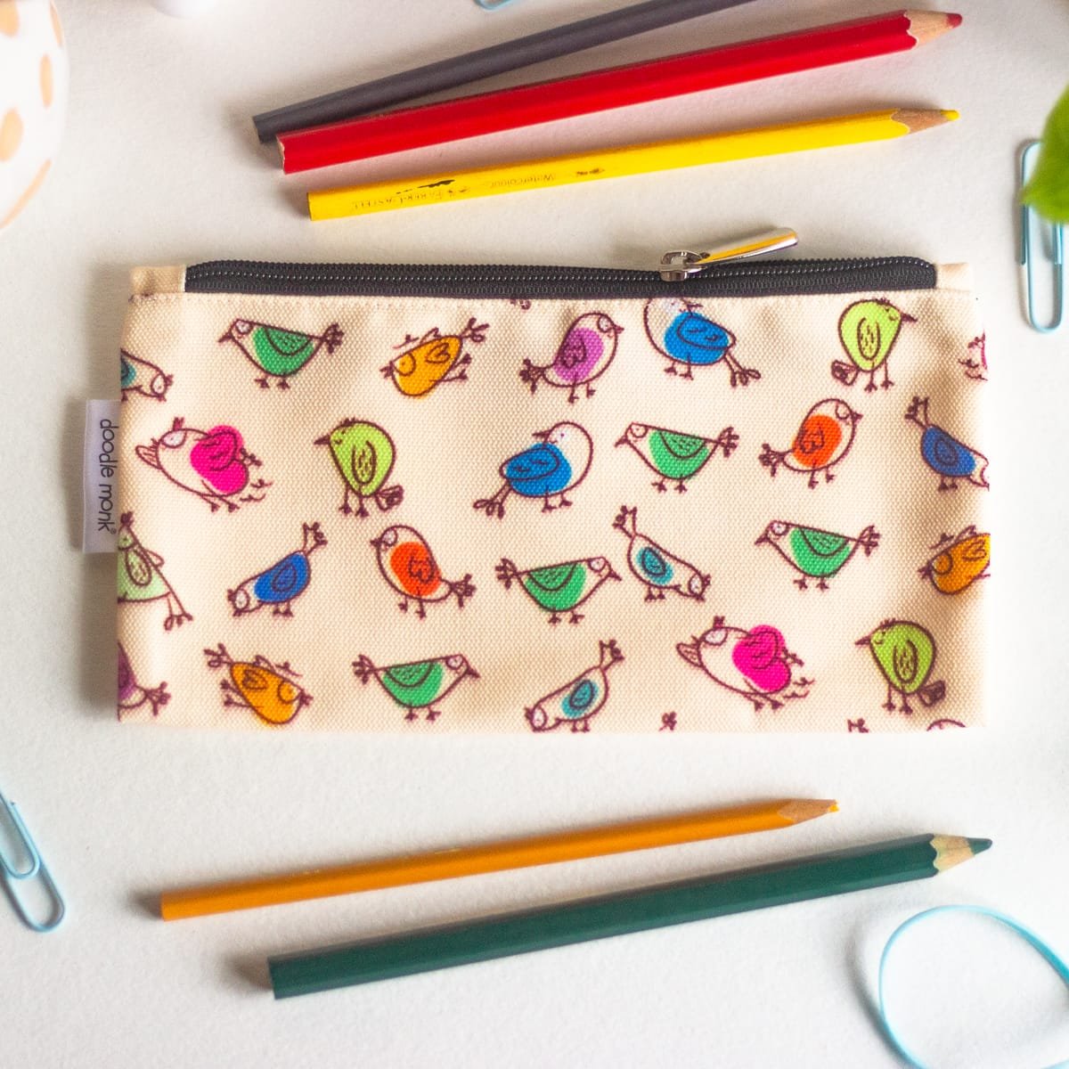 Bird Pencil Pouch