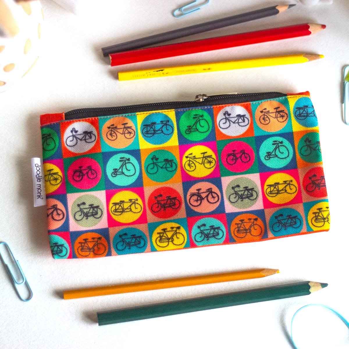 Cycle Pencil Pouch