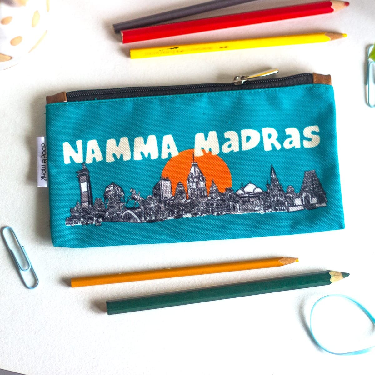 Namma Madras Pencil Pouch