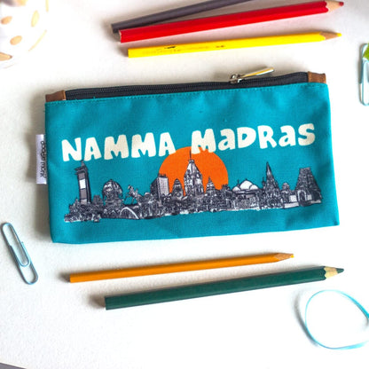 Namma Madras Pencil Pouch