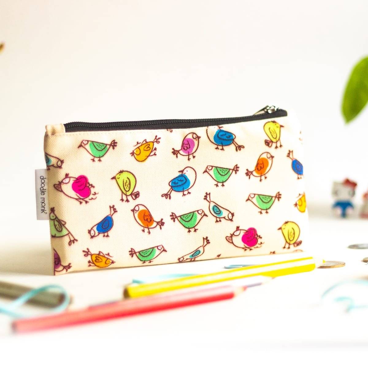 Bird Pencil Pouch