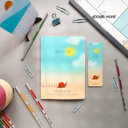 One day at a time- 90-Day Challenge Planner & Journal