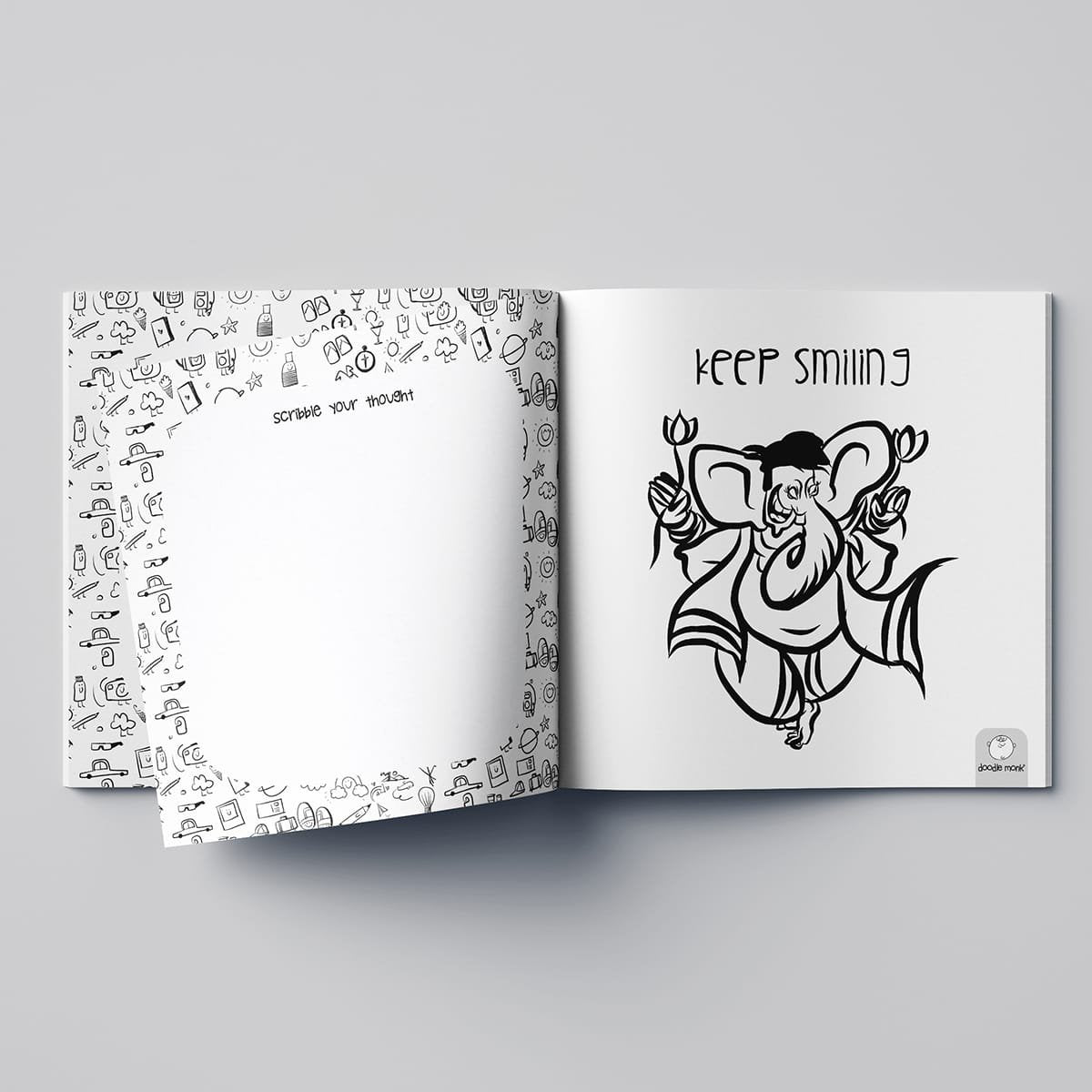Success Mantra Ganesha - Colouring book