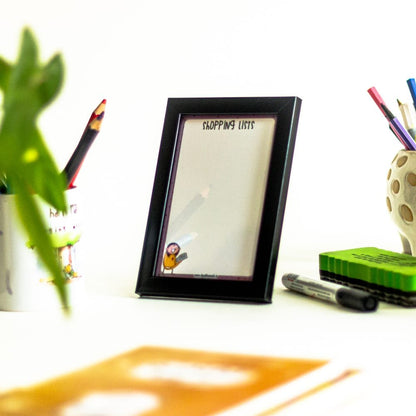 Shopping List -Tabletop 6"X4" Reusable Planner
