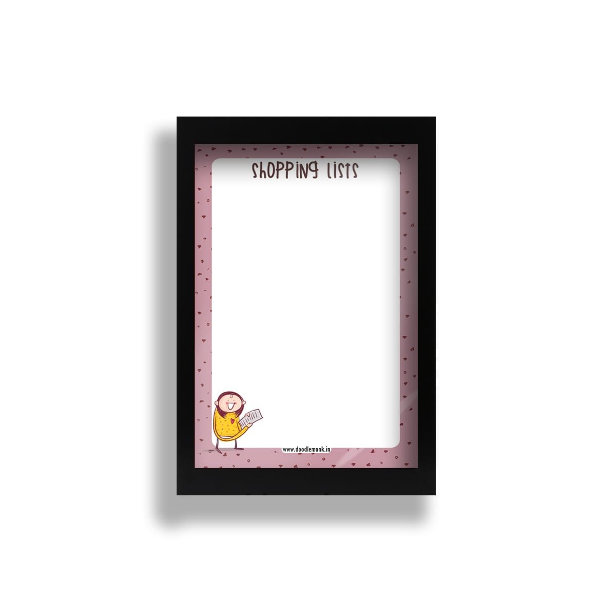 Shopping List -Tabletop 6"X4" Reusable Planner