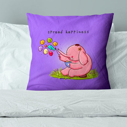 Happiness Cushion Cover