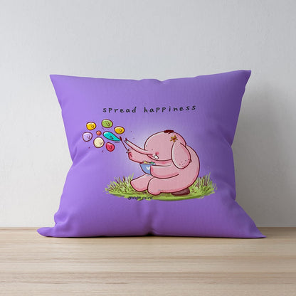Happiness Cushion Cover