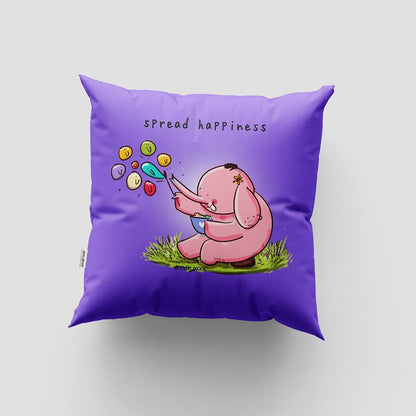 Happiness Cushion Cover