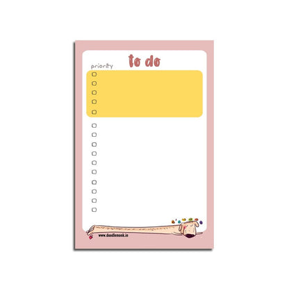 To Do - Tabletop 6"X4" Reusable Planner