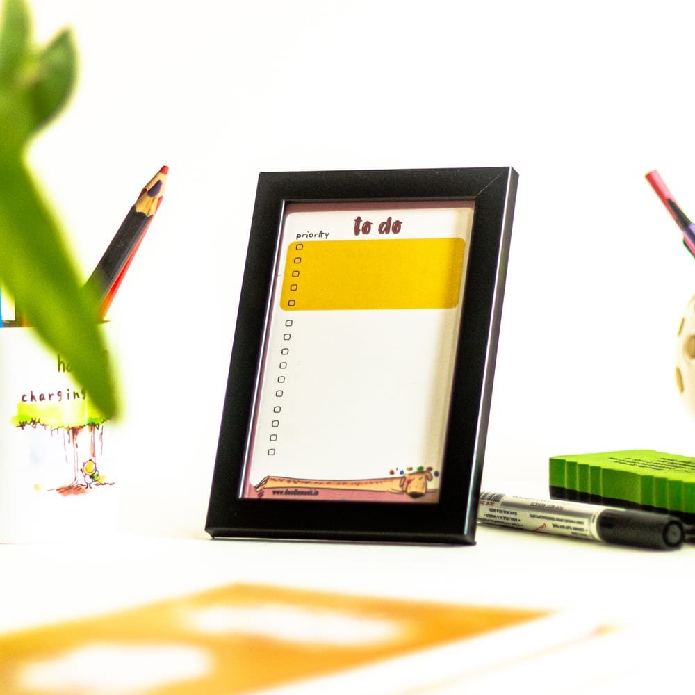 To Do - Tabletop 6"X4" Reusable Planner