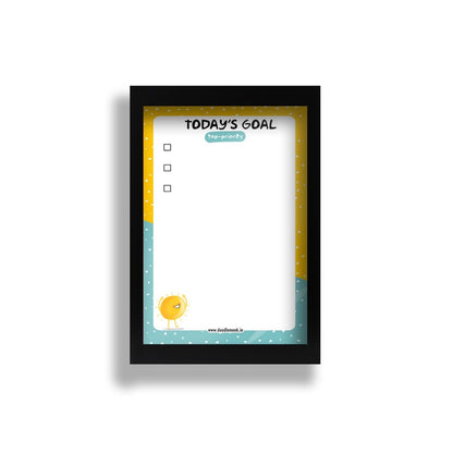 Today's Goal Tabletop 6"X4" Reusable Planner