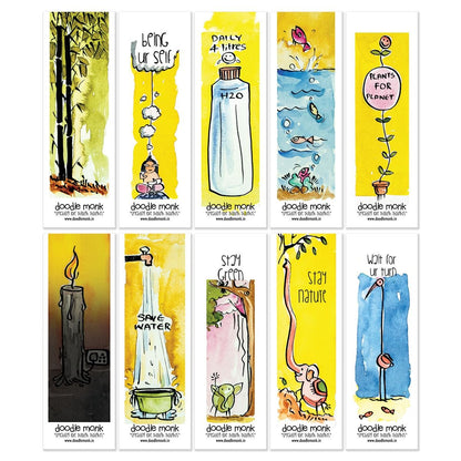 WELLNESS - Bookmarks Pack of 10 Individual