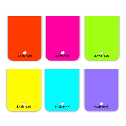 Animal - Magnetic Bookmarks Pack of 6 – Cute Doodle Page Markers