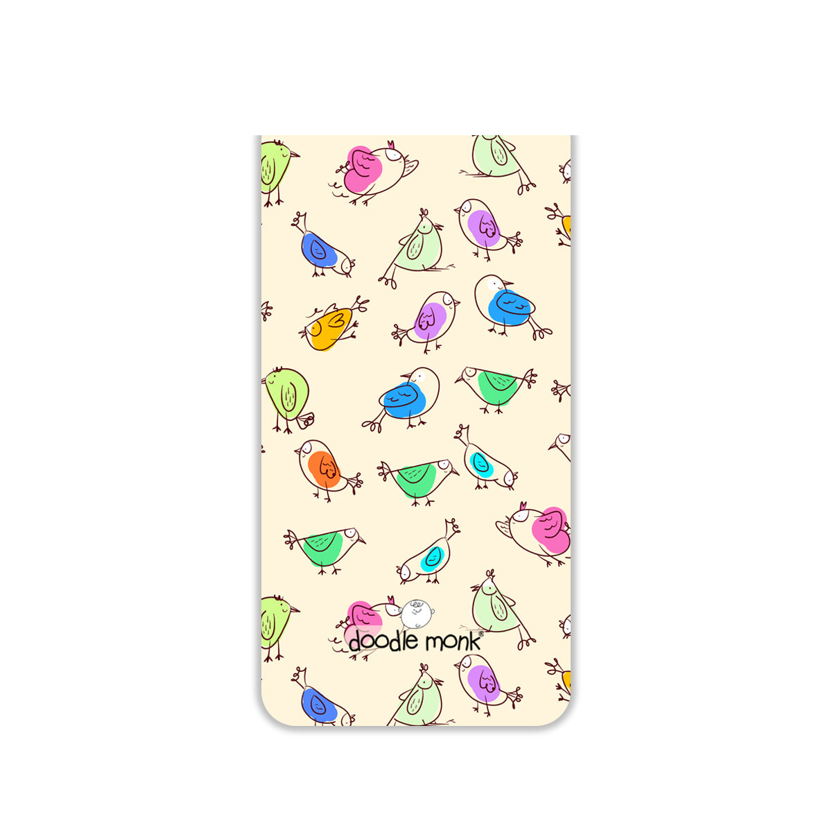 Bird  Magnetic Bookmarks – Cute Doodle Page Markers