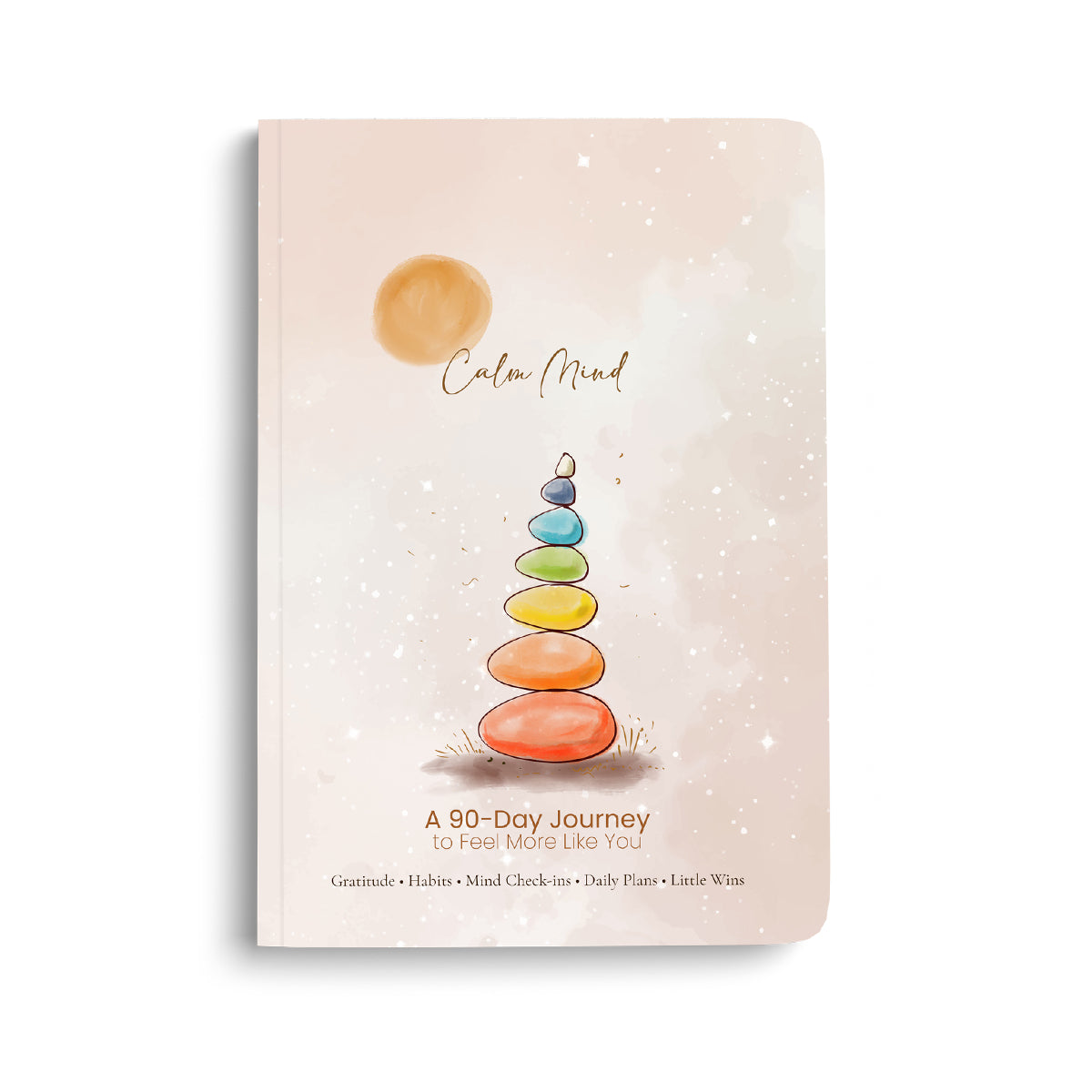 Calm Days - 90-Day Challenge Planner & Journal