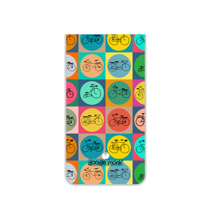 Cycle Magnetic Bookmarks – Cute Doodle Page Markers