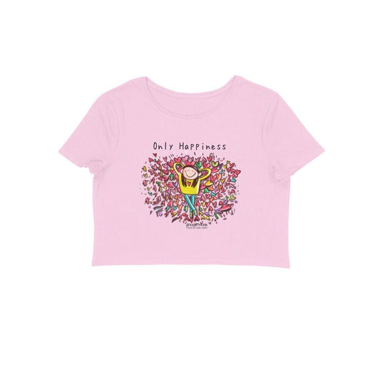 ONLY HAPPINESS- Crop Top