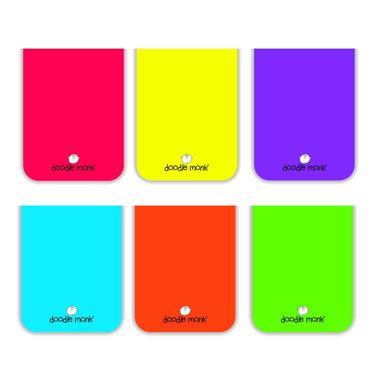 GOD - Magnetic Bookmarks Pack of 6 – Cute Doodle Page Markers
