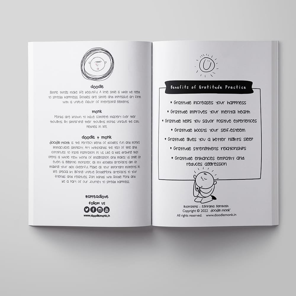 Happy Beeing - A5 Gratitude Journal for 30 Days