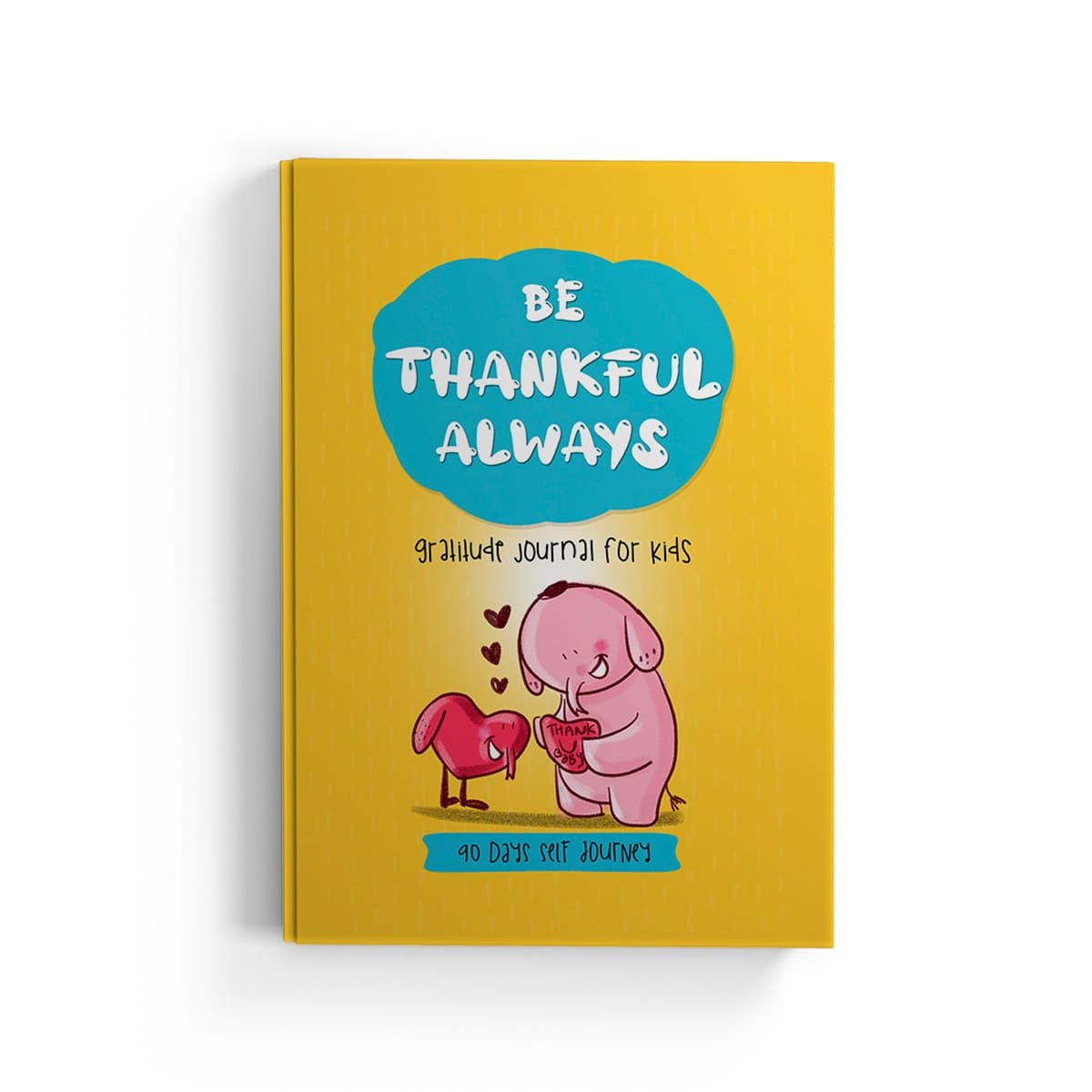Be Thankful Always Hard Case A5 Gratitude Journal For Kids 90 Days