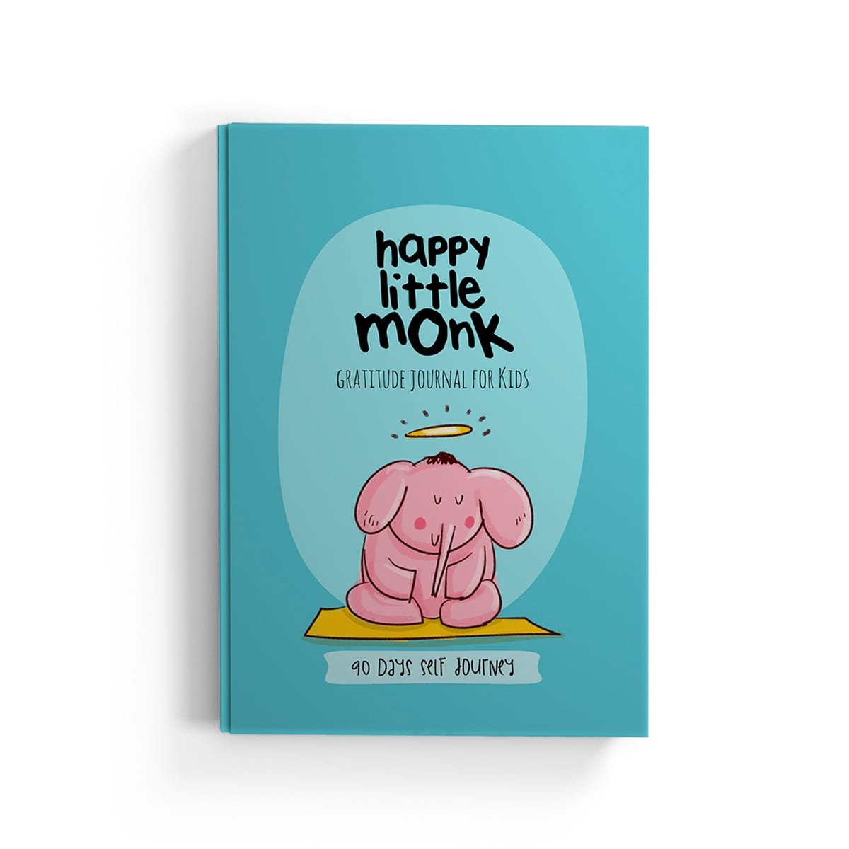 Happy Little Monk Hard Case A5 Gratitude Journal For Kids 90 Days