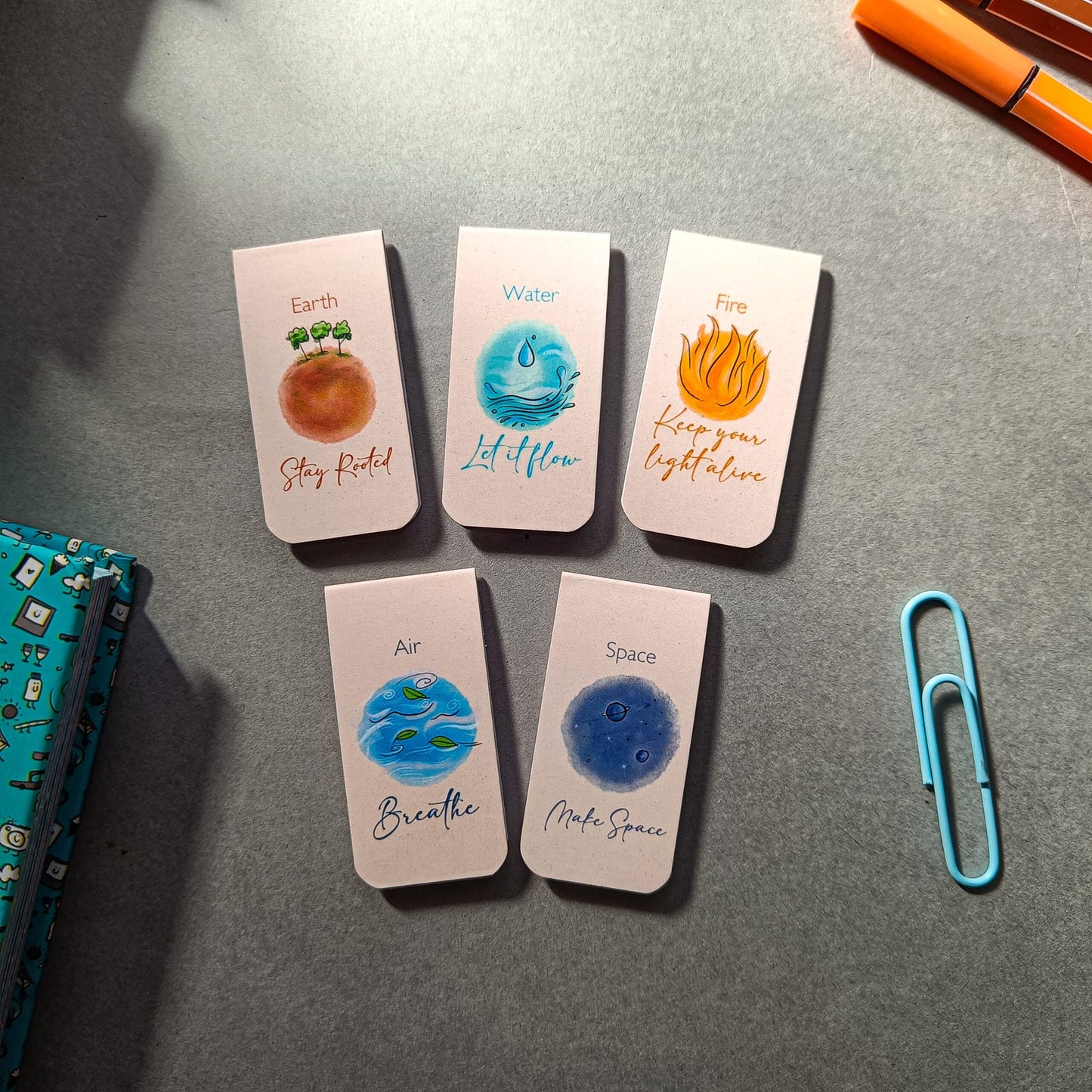 magnetic bookmarks