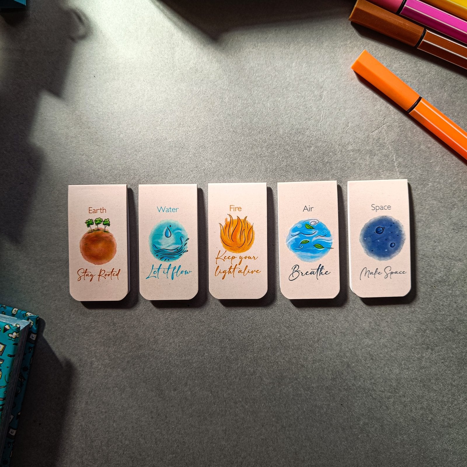magnetic bookmarks