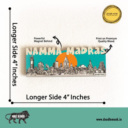 Namma Madras - Fridge Magnets