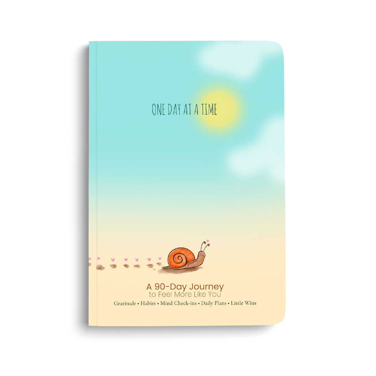 One day at a time- 90-Day Challenge Planner & Journal