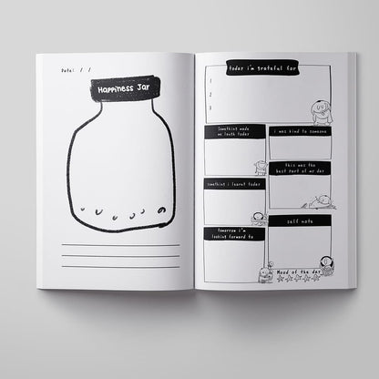 Grateful Heart  - A5 Gratitude Journal for 30 Days
