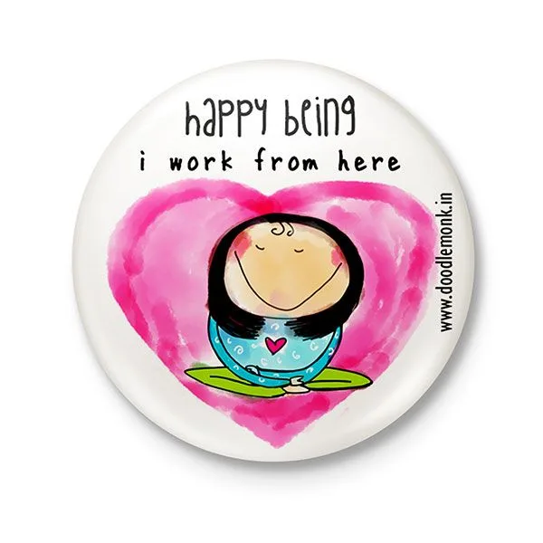 BGA023 I WORK FROM HERE girl