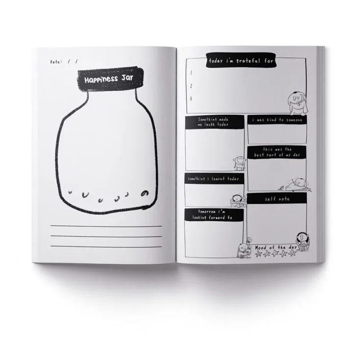 DOODLE MONK GRATITUDE JOURNAL PLANNER 6