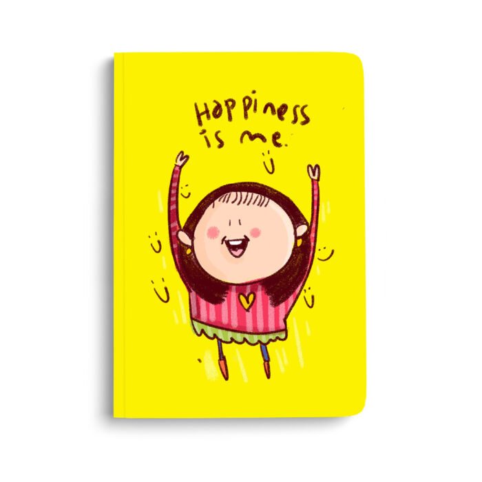 NTA161 HAPPINESS IS ME notebook