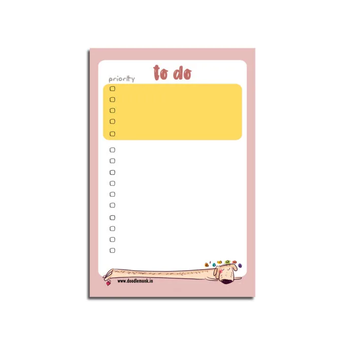 To Do - Tabletop 6"X4" Reusable Planner - Image 3