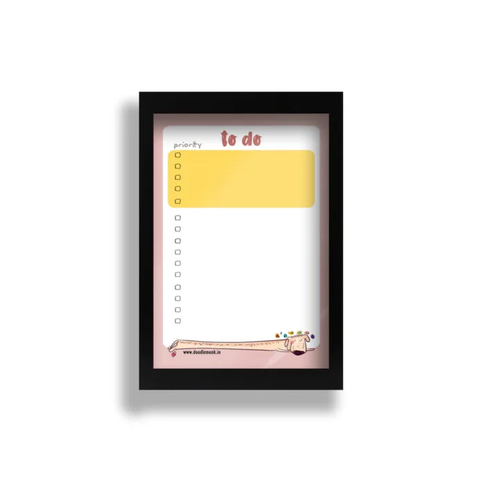 To Do - Tabletop 6"X4" Reusable Planner - Image 4