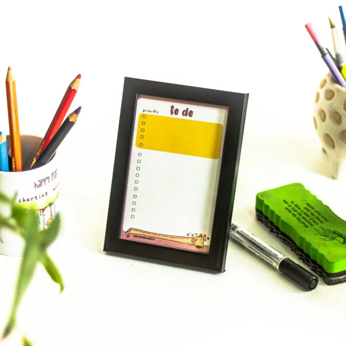 To Do - Tabletop 6"X4" Reusable Planner - Image 1