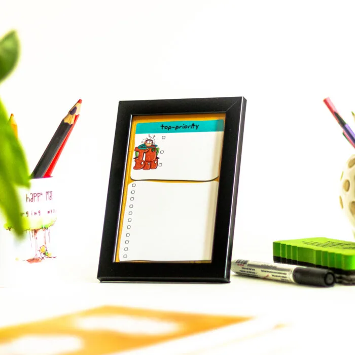 Top Priority Reusable Tabletop 6X4 framed 2