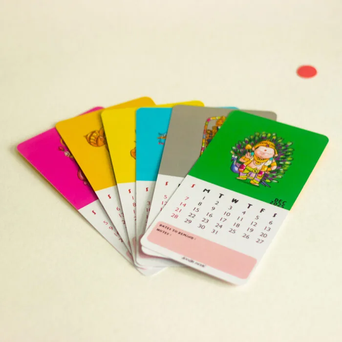 God Tabletop Calendar 2025 with Stand - Image 4