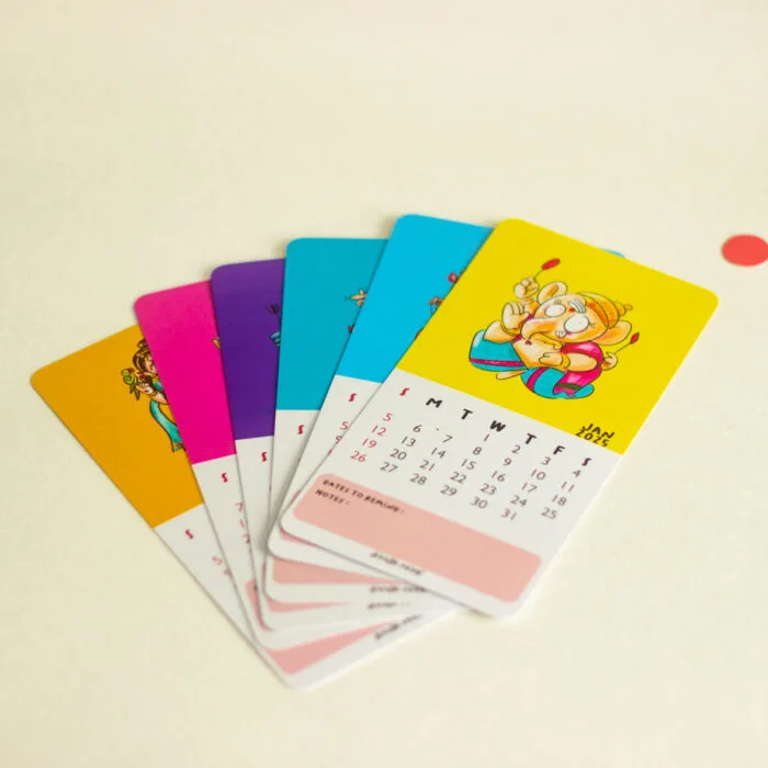 God Tabletop Calendar 2025 with Stand - Image 3