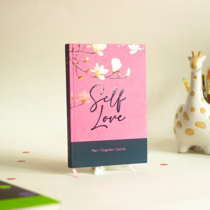 Self Love- Undated Planner (Free Self-Themed Magnetic Bookmark Inside!) - Image 4