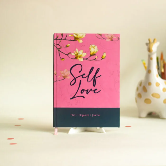Self Love- Undated Planner (Free Self-Themed Magnetic Bookmark Inside!) - Image 2